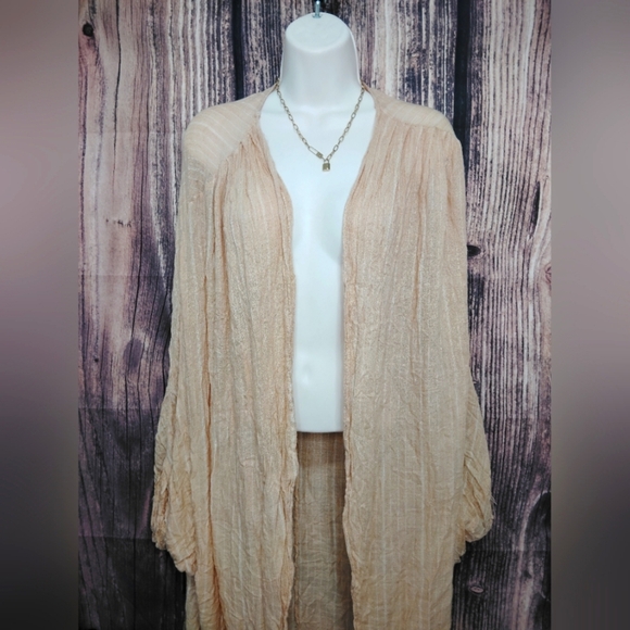 2 For $25 Free People Elegant Cream Women's Shawl - Picture 1 of 5